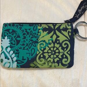 Vera Bradley Navy Patterned Pouch